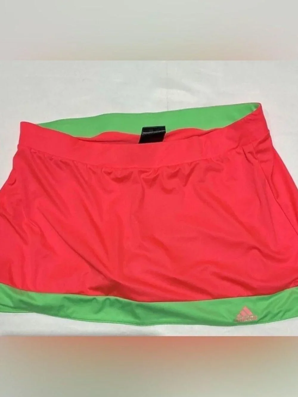 Adidas‎ Climalite Skort Womens Medium Pink Green Tennis Golf Activewear